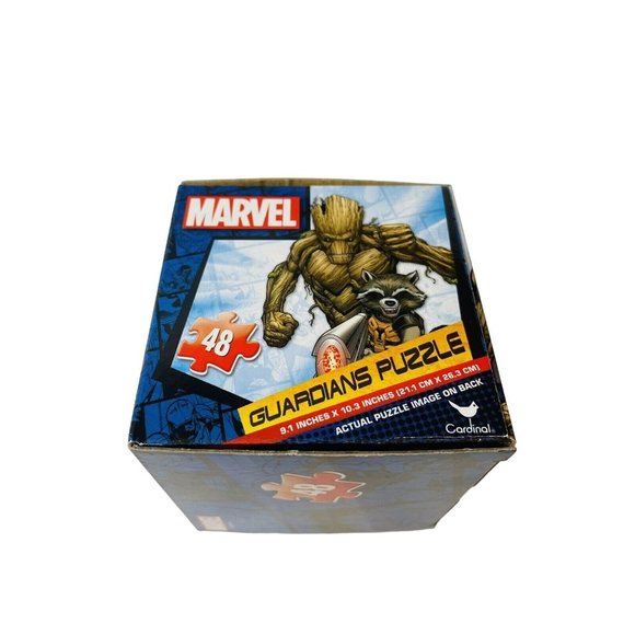 Marvel Avengers Guardians Grut Jigsaw Puzzle 48 Pieces 10.3 Inches New Sealed - Picture 3 of 7